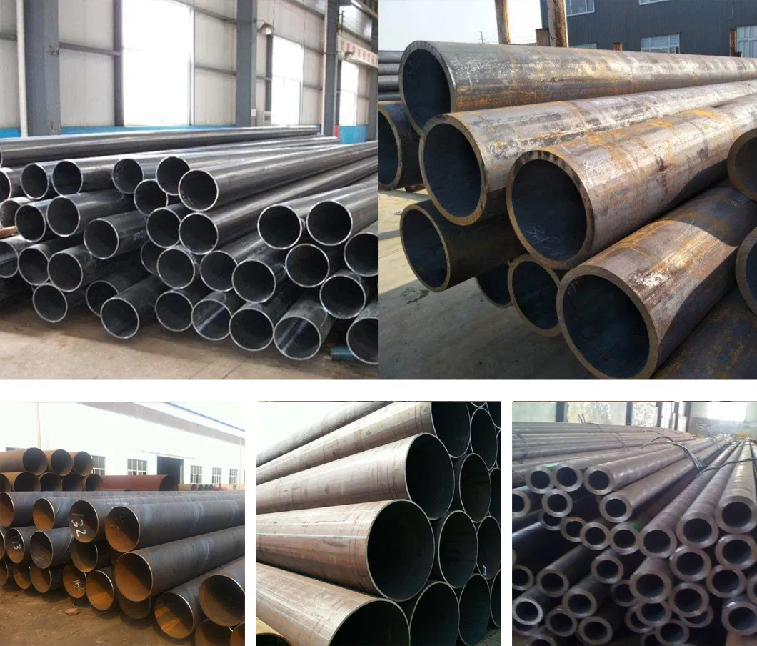 ERW LSAW SSAW Welded Awwa C200 C210 Water Steel Pipe Line