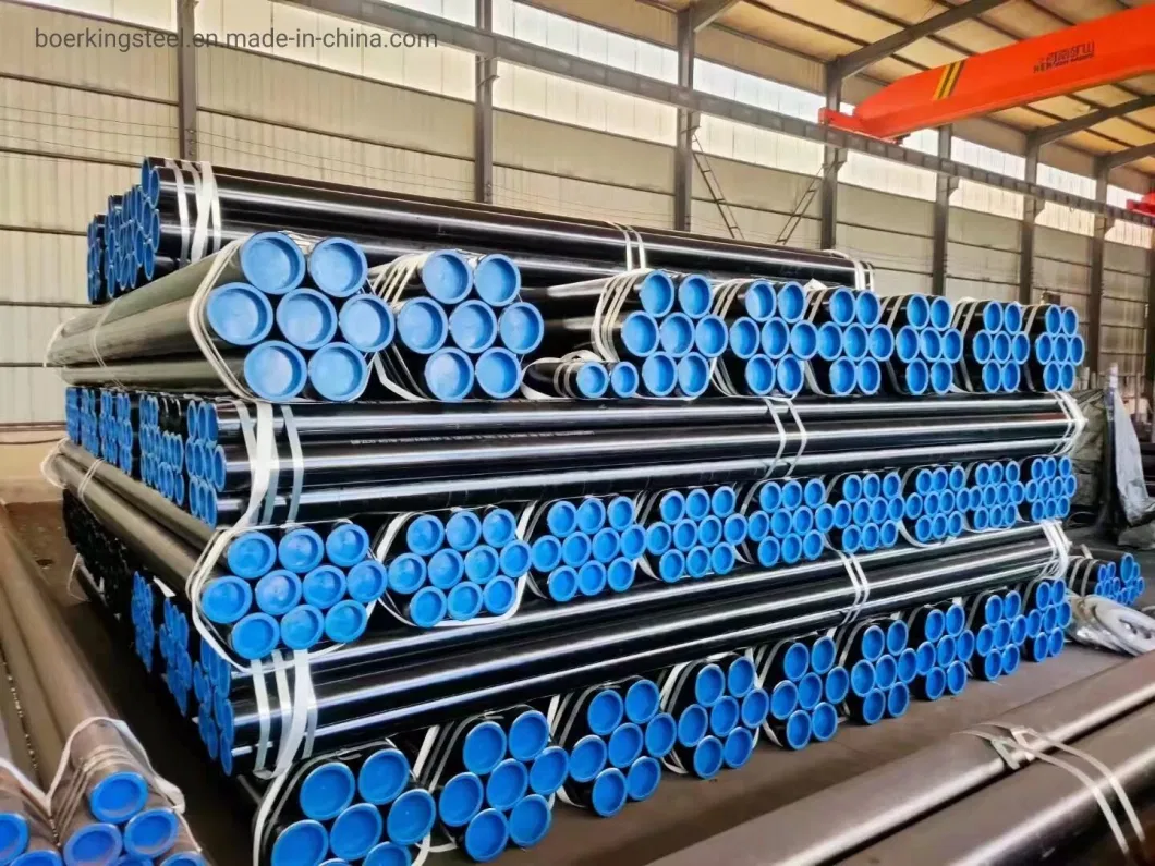 Seamless Steel Line Pipe API 5L X42 X52 X60 X65 X70 X80 Psl1 Psl2 Smls Tube for Oil and Gas