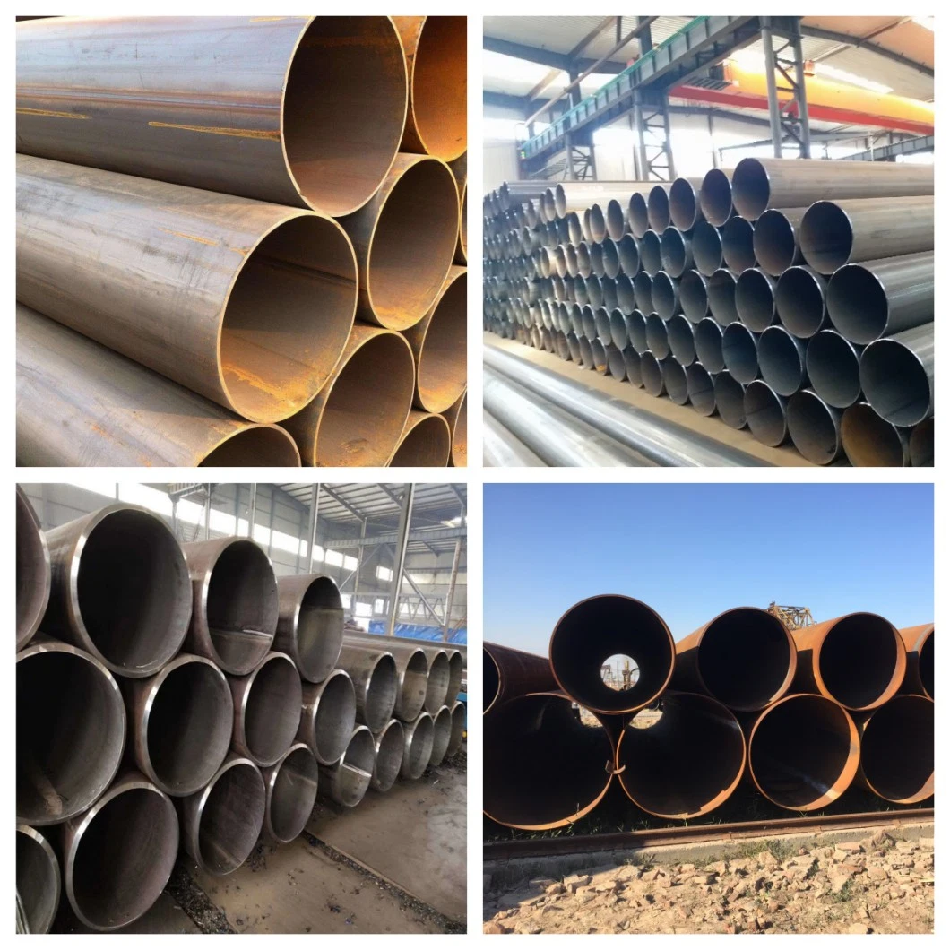 High Quality ASTM a 53 API 5L JIS G 3454 En 10210 Straight Seam Pipe Longitudinal Welded Pipe