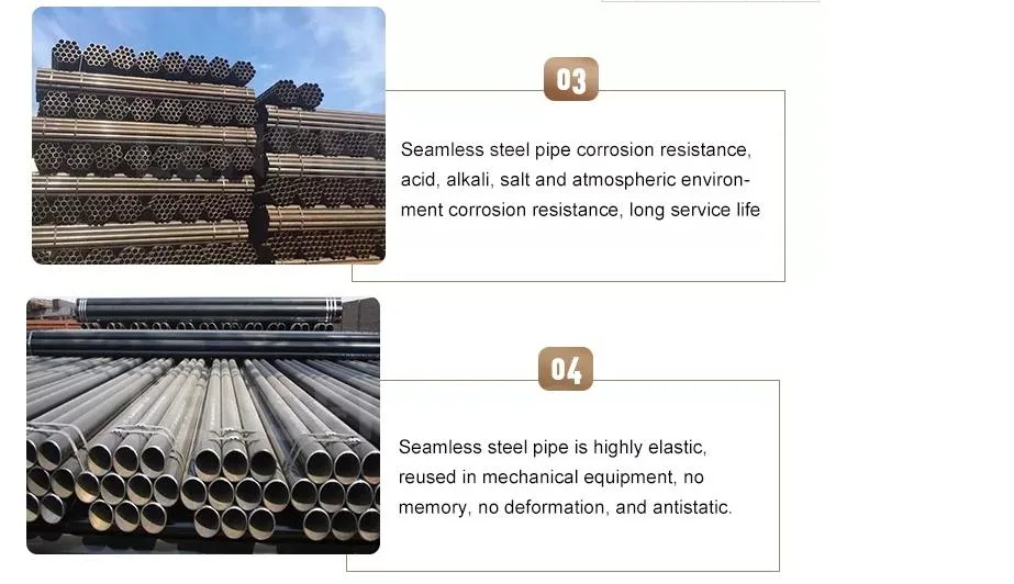 ASTM A36 Schedule 40 20inch 24inch 30inch Seamless Carbon Steel Pipe