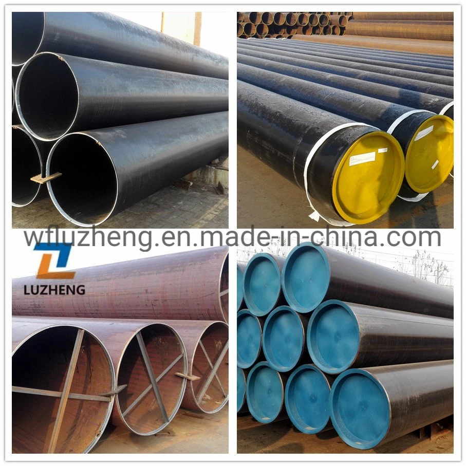API 5L Psl2 Gr. B X52 X60 X70 3PE Fbe Be Ends Steel Hollow Section Spiral Welded or LSAW Sawl Line Pipe for Water Gas