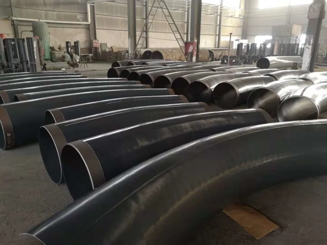 Hot Induction Bend Carbon Steel Fitting 90deg 3D 5D 10d Pipe Bend Elbow Manufacturer