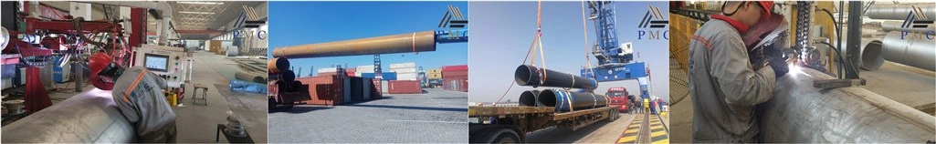 China Origin Large Od Carbon Steel SSAW LSAW ERW Hfw Pipe for Pilling Dredging Round Carbon Steel