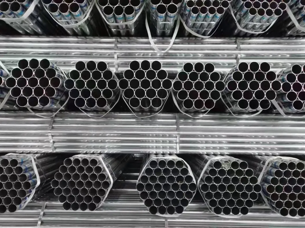 Q235/2 Inch/BS1387 Galvanized Steel Round Pipe / Tube