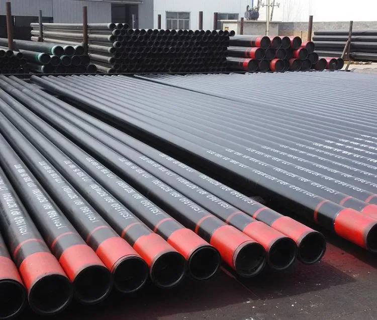 ASTM A53 Gr. B ERW Schedule 40 Black Carbon Steel Pipe Used for Oil and Gas Pipeline