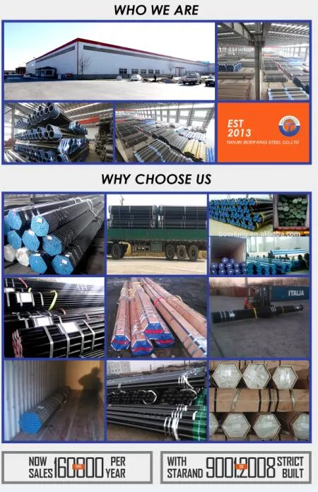 DIN1629 St 52.0 St52.4 Heavy Wall Thickness Alloy Seamless Pipe