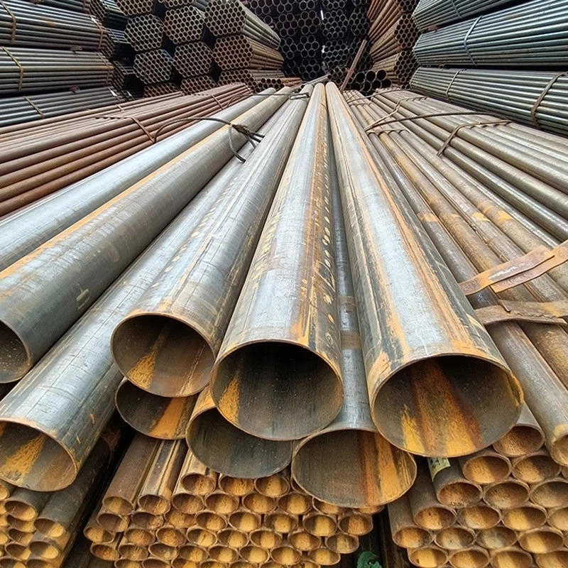 Light Pipes / Heavy Longitudinal Submerged Arc Welded Carbon Steel Pipe API5l / ASTM A252 / ASTM A53 /En10219