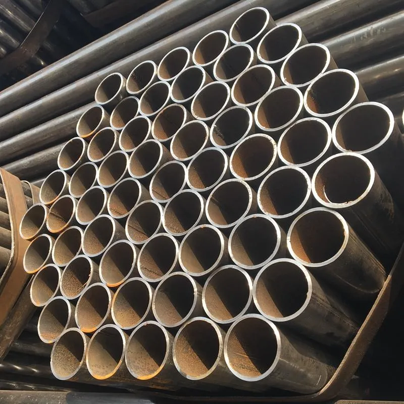 ASTM A53 Grb Building Material ERW Ms Black Steel Pipes