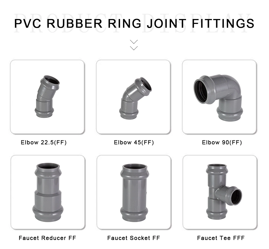 Chinese Suppliers High Quality PVC Pipe Fittings-Pn10 Standard Plastic Pipe Fitting Reducer for Industrial Use