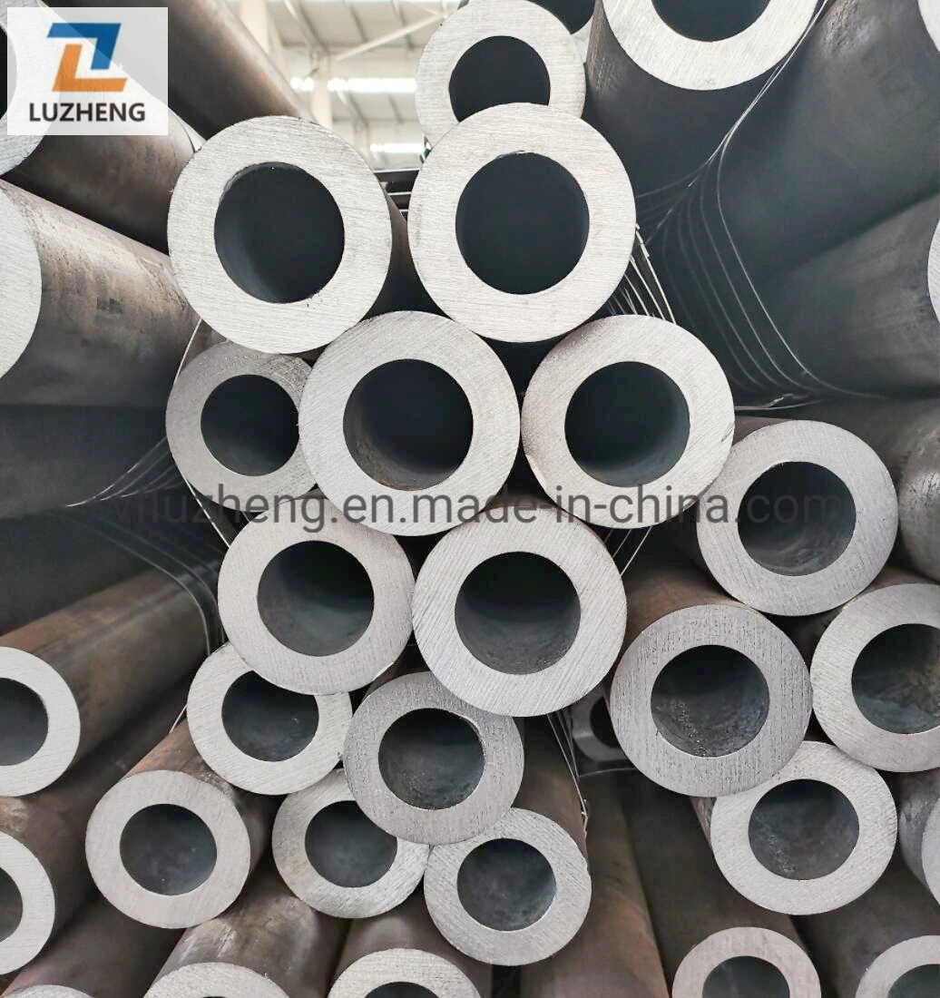 Seamless Hollow Sections En10210-1 S355j2h S275j2h, Round Seamless Steel Pipes S355j2h E355n