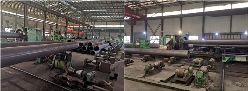 A252 Steel Piling Pipes LSAW Steel Pipe Gas and Oil Line Pipe