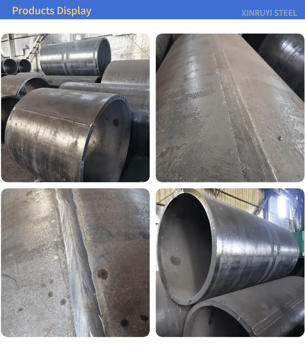 Thick Wall Thickness Wt Big Diameter Od Size Sch120 Sch160 30 Inch En 10219 ASTM A500 Welded ERW Steel Pipe