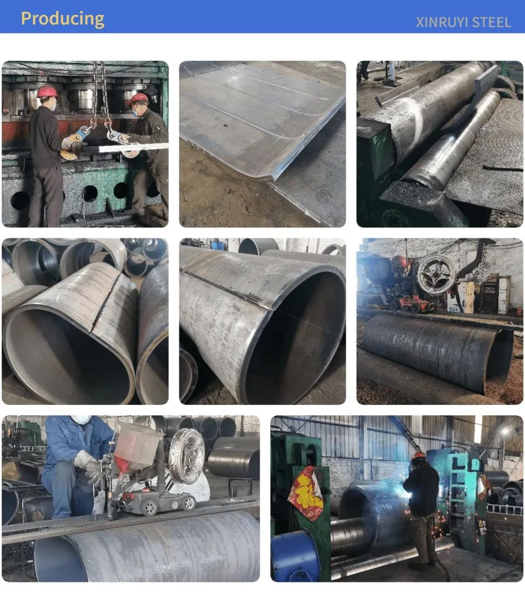 Thick Wall Thickness Wt Big Diameter Od Size Sch120 Sch160 30 Inch En 10219 ASTM A500 Welded ERW Steel Pipe