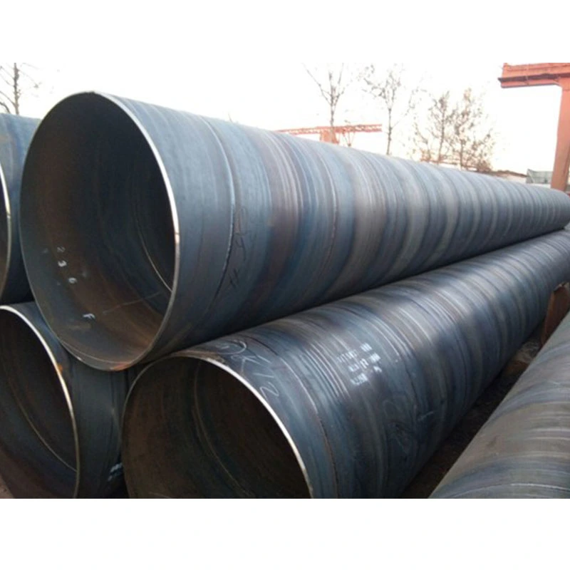 Best Selling Large Diameter 66mm-20mm Thick Steel Tube SSAW 609 mm Carbon Steel Pipe Helical Seam Spiral Welded Steel Pipe