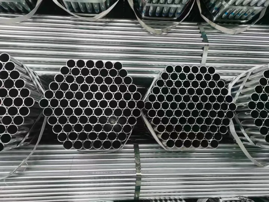 Q235/2 Inch/BS1387 Galvanized Steel Round Pipe / Tube