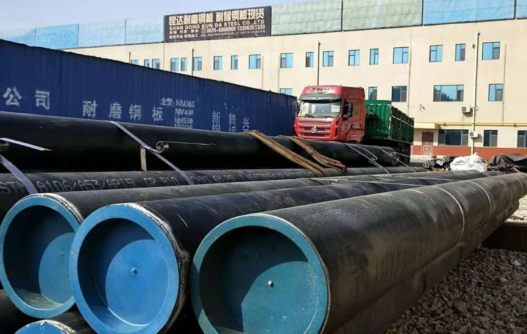 ASTM A106 Carbon Steel Pipe API 5L Gr. B LSAW SSAW Seamless Carbon Steel Pipe