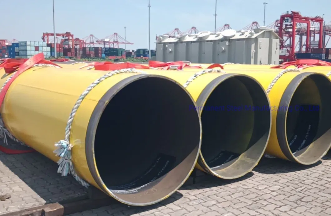 24 Inch 1400mm LSAW Steel Pipe Black Welded Pipes Pile API 5L SSAW Steel Pipe