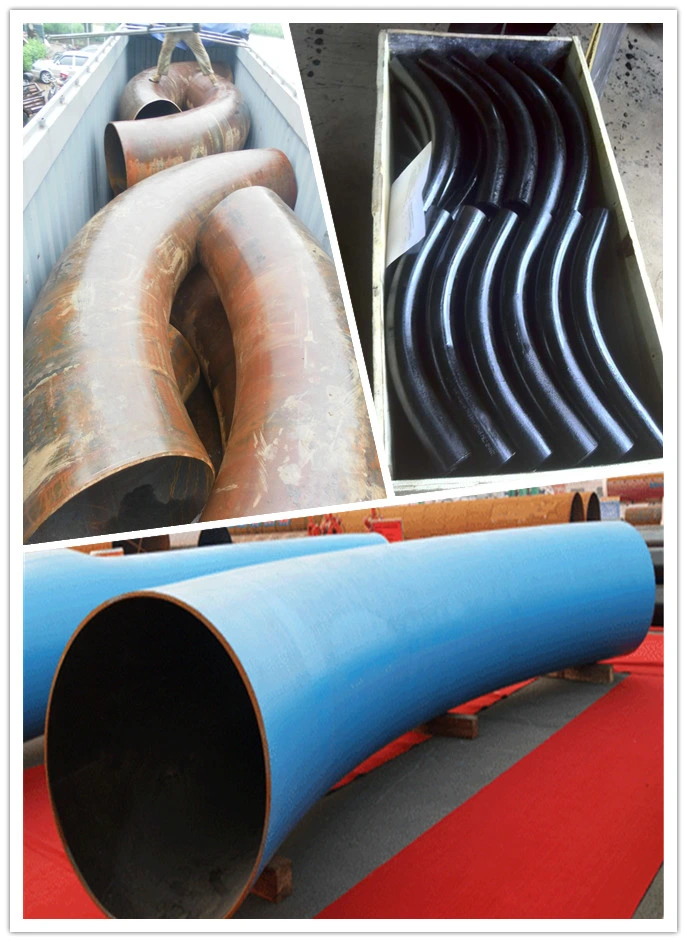 API 5L ASTM A860 Wphy 60 Wphy 65 Mss Sp 75 Seamless Pipe Bend Hot Induction Pipe Bend API 5L Carbon Steel 3D 5D Elbow
