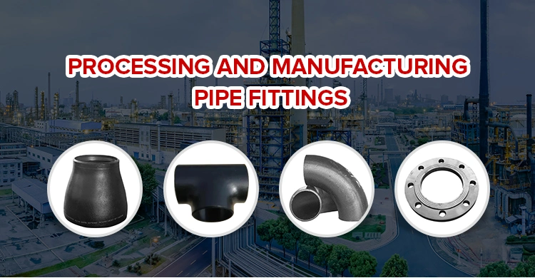 Custom Seamless Pipe Tee ASTM A234 Gr Wpb Carbon Steel Pipe Fittings Cross Tee