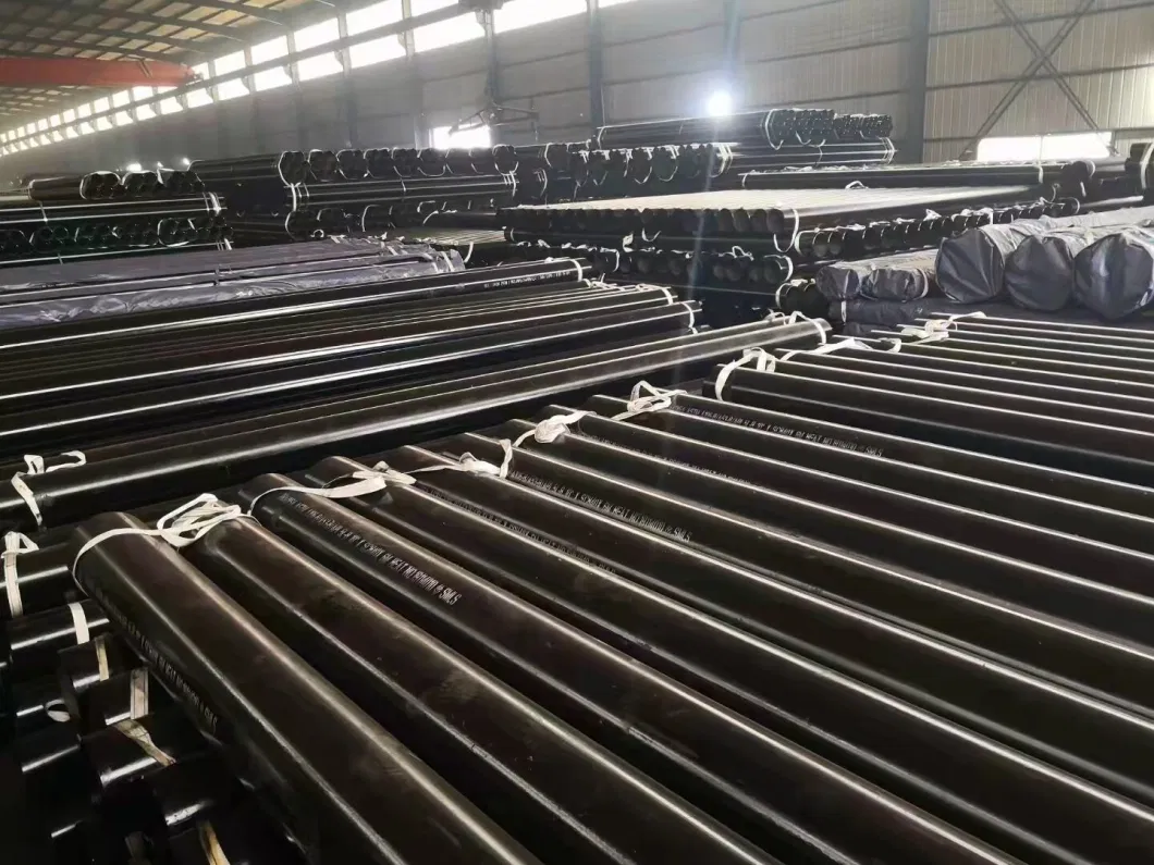 Hot Rolled Carbon Steel Pipe API 5L ASTM A53 A106 Gr. B Sch 40 Sch80 Oil and Gas Pipeline