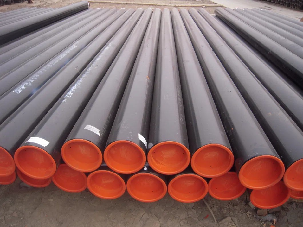 ASTM A106 / A53 API Round Black Seamless Carbon Steel Pipe and Tube