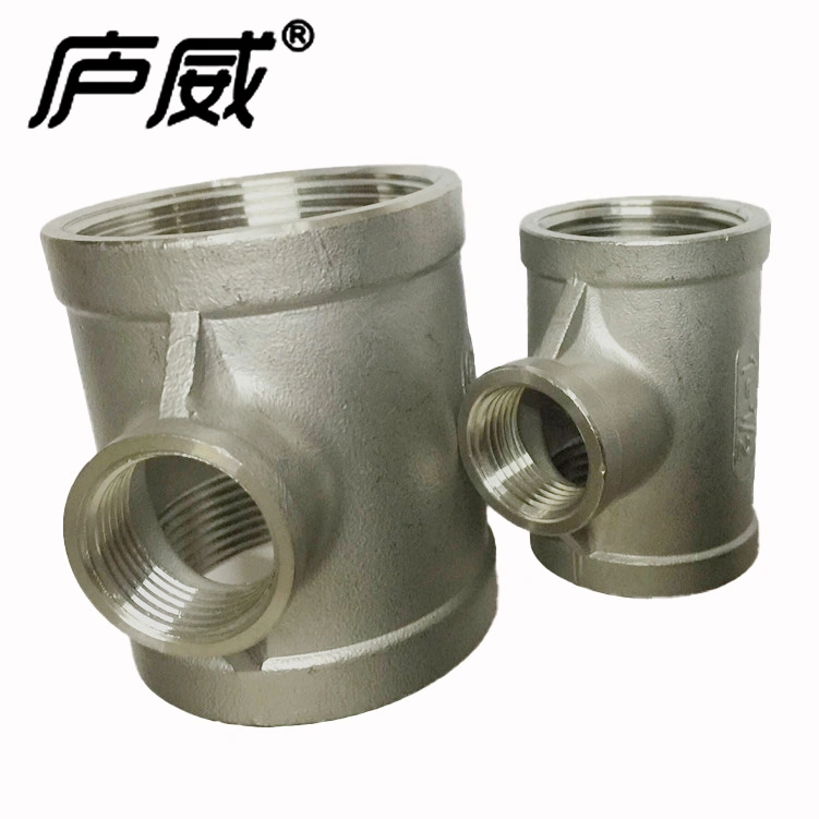 Stainless Steel Pipe Fitting 304 316L Tee Reducer