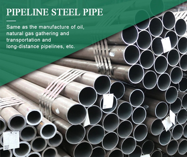 ASTM A53 Carbon Spiral Welded Steel Pipe SSAW Pipeline for Gas and Oil