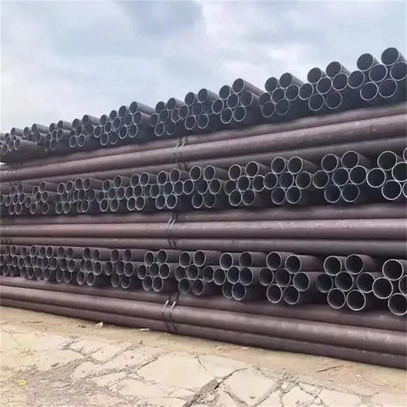 Q195, Q195b, Q235B, Q345b, ASTM A500 Welded/ Carbon /Hot Rolled/Black Iron Hollow Section Steel Round Tube/Pipe