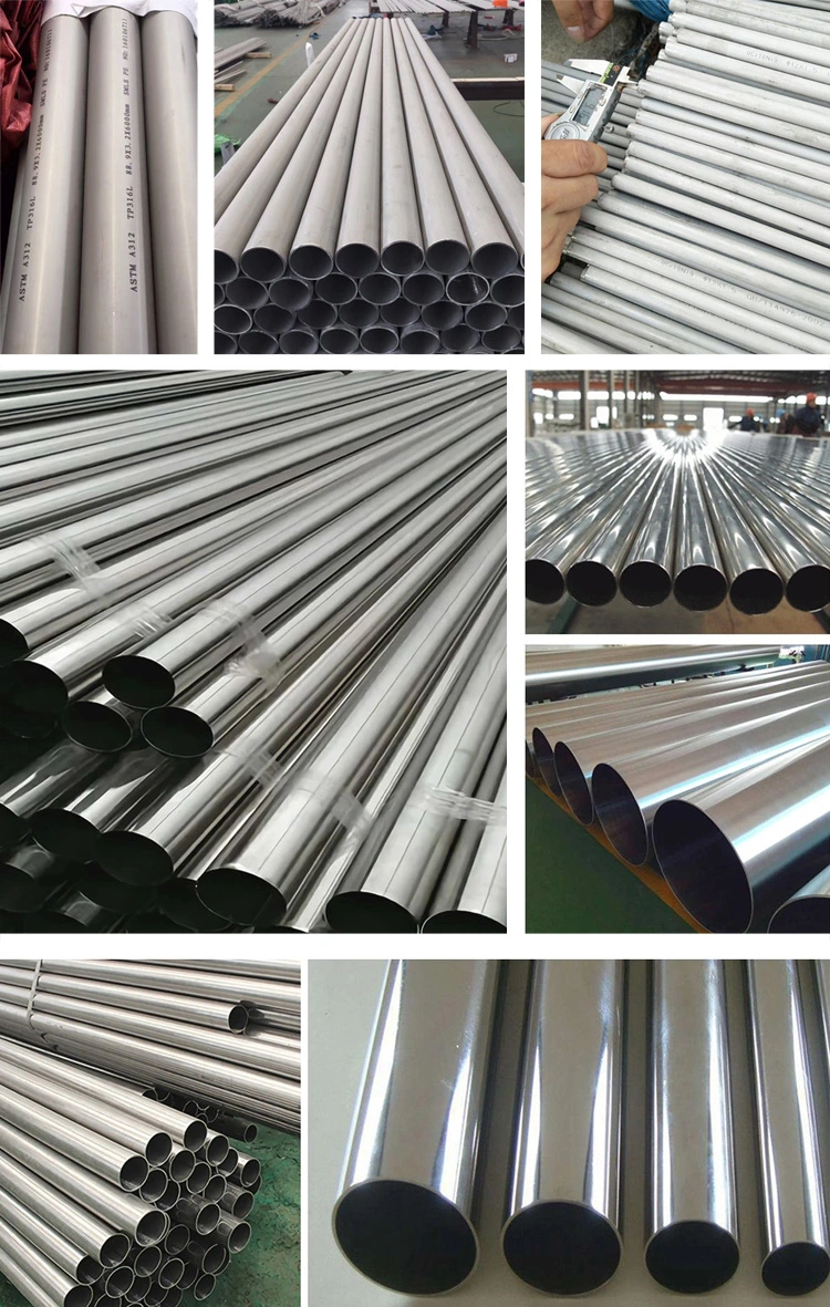 304 Stainless Steel Pipe ASTM Standard 304 316 321 Large Diameter