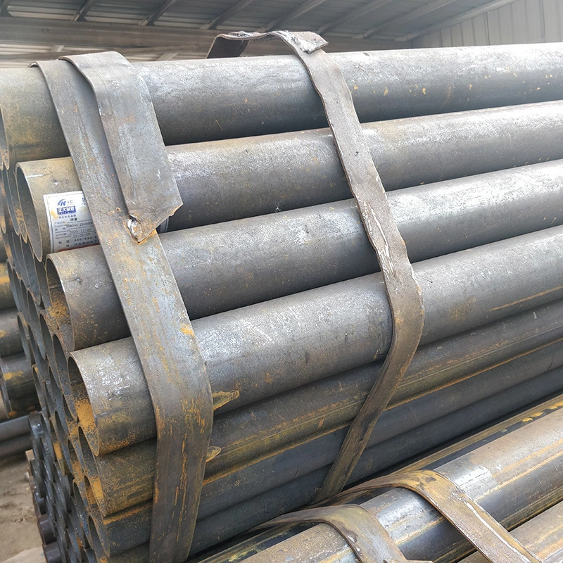 SAE1026 Welded Steel Pipe Round ERW Black Carbon