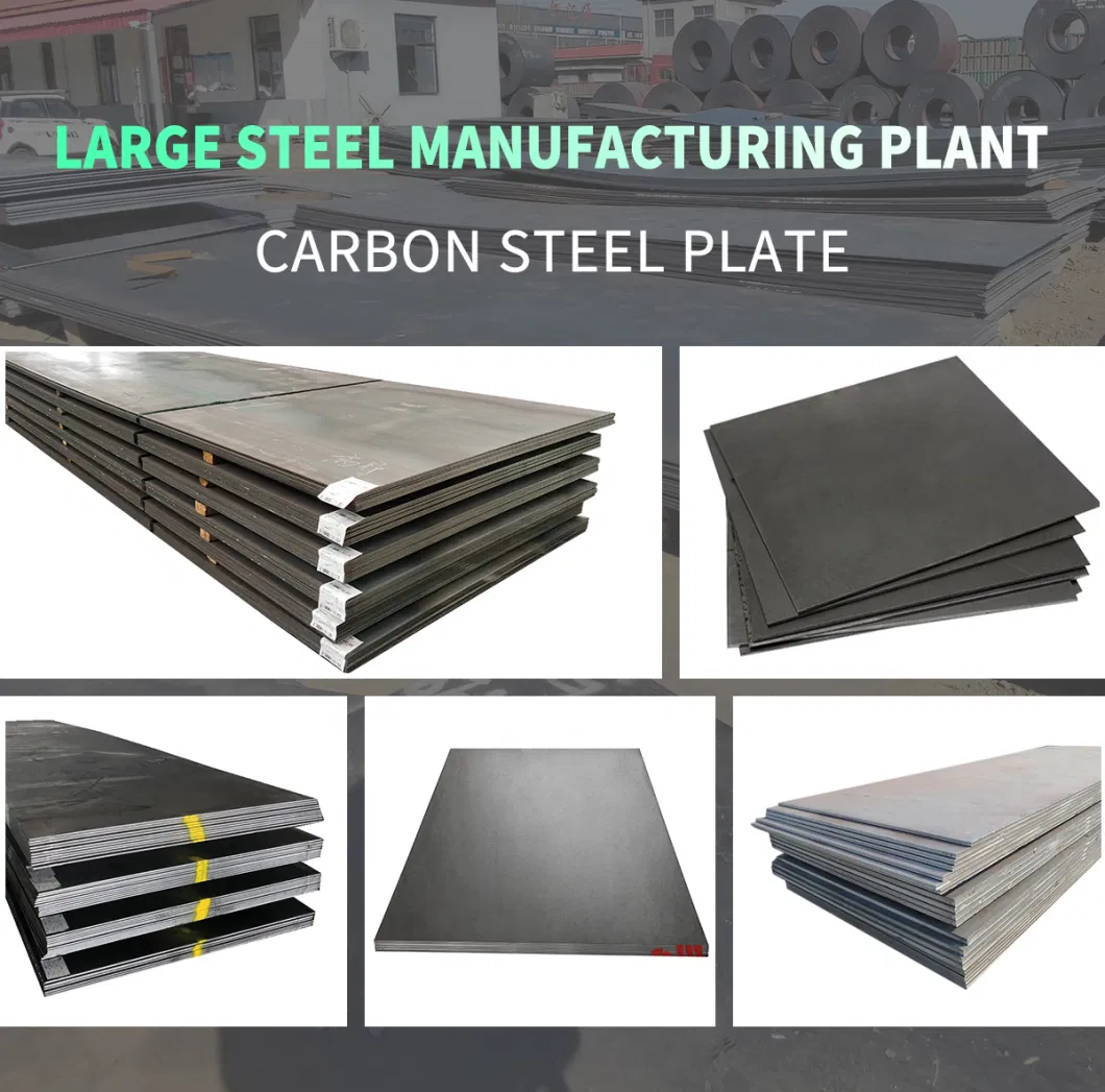 Factory Mild Sheet Weathering Building Material S235 S355 Industrial Black Steel Plate Price Nm360 Nm400 Wear Resistant Carbon Steel Hot Sales Top Quality