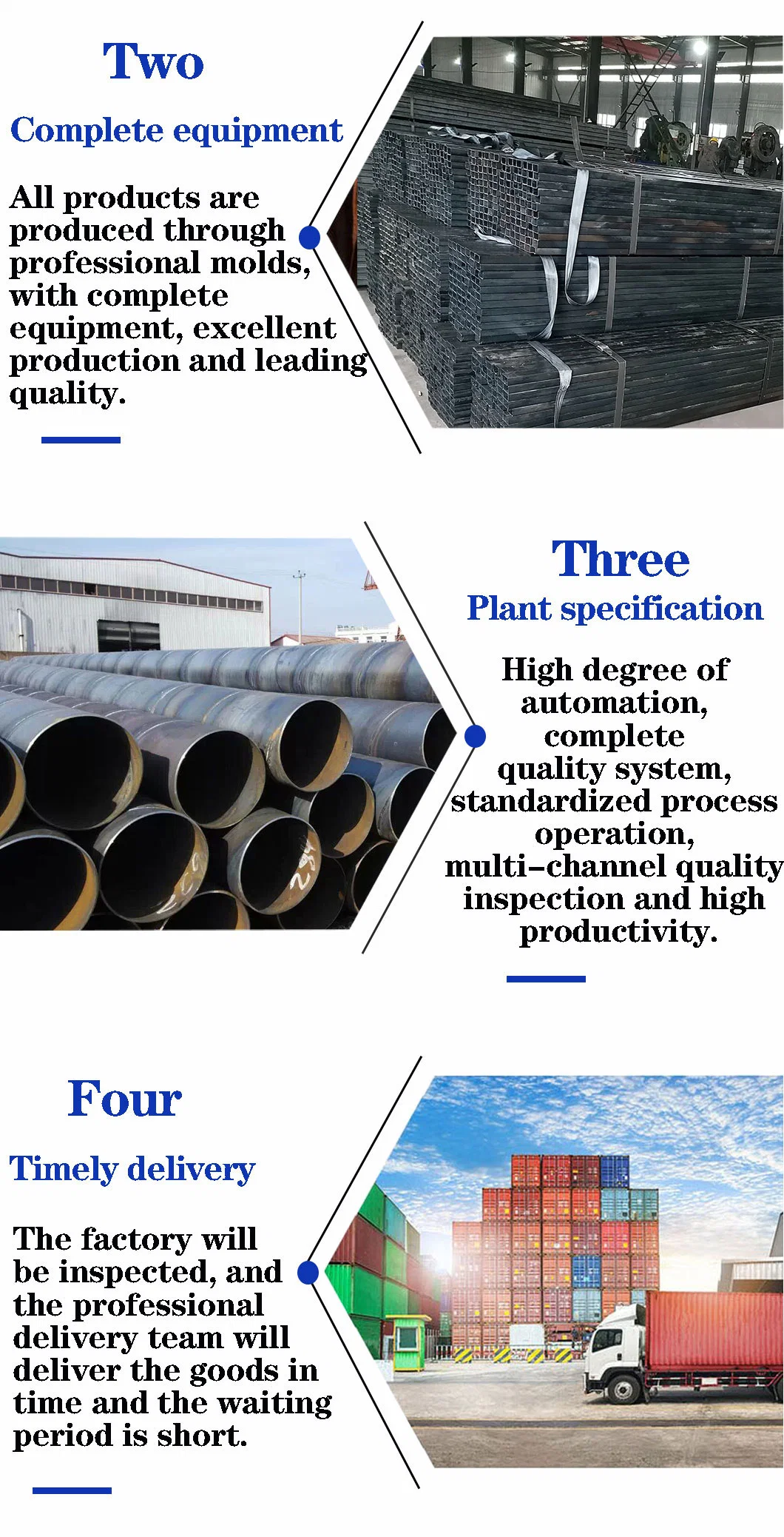 Carbon Steel Seamless Pipe (ASTM A106 GR. B/ASME SA106 GR. B/API 5L) /Hollow Pipe Price/Galvanized Pipe/Carbon Steel Pipe/Threaded Steel