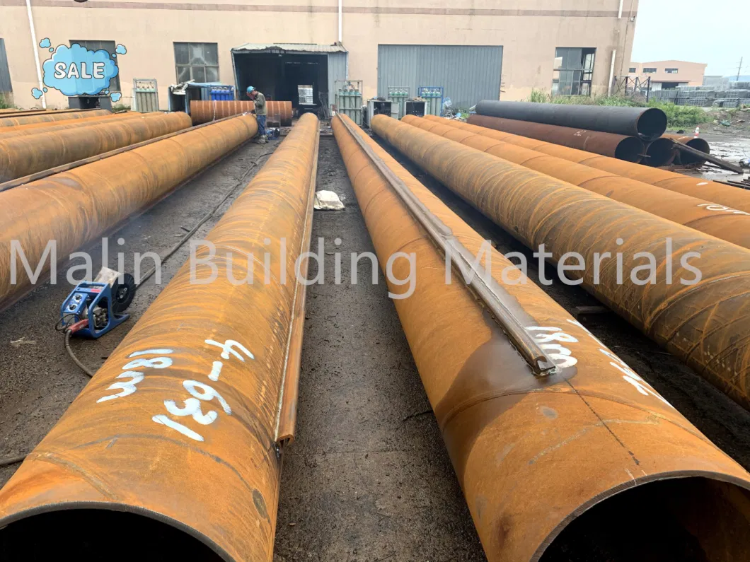 Large Diameter Factory Price ASTM A252 LSAW Steel Pipe for Piling