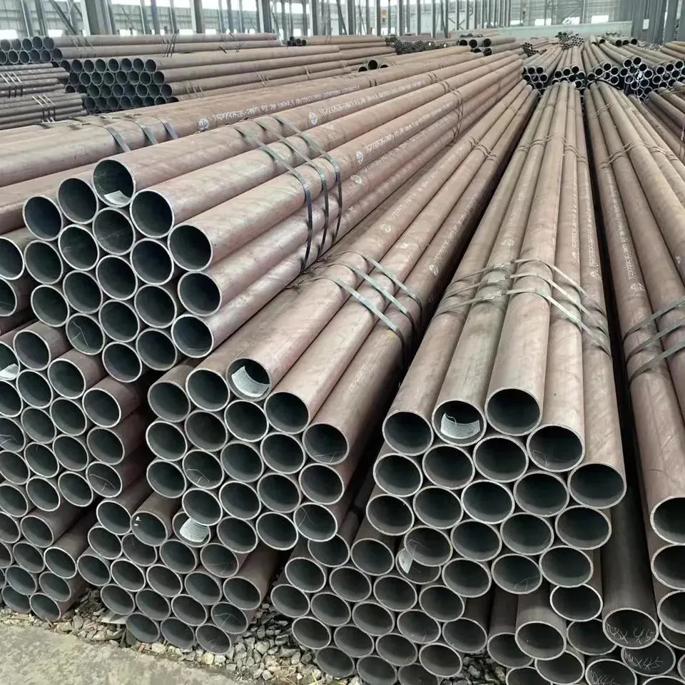 ASTM 106 108 ERW Carbon Steel Pipe Black Round Pipe