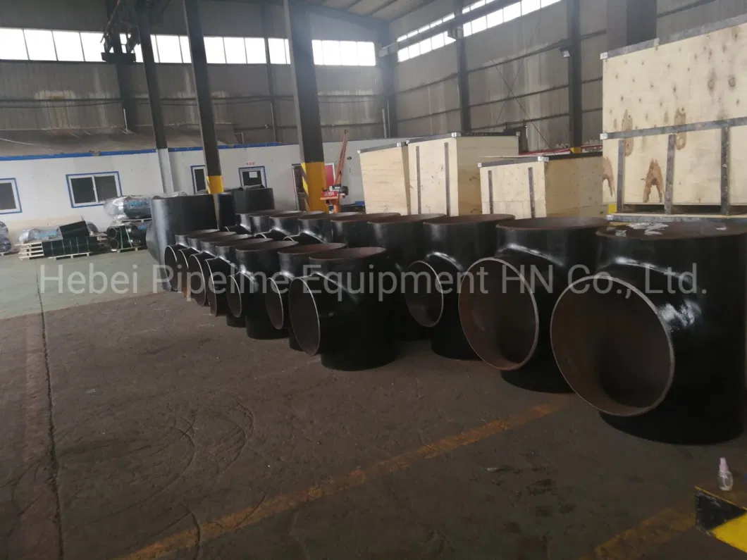 Butt Welding Pipe Fittings Reducing Equal Tees in China A860 Whpy 42/52/60/70/80