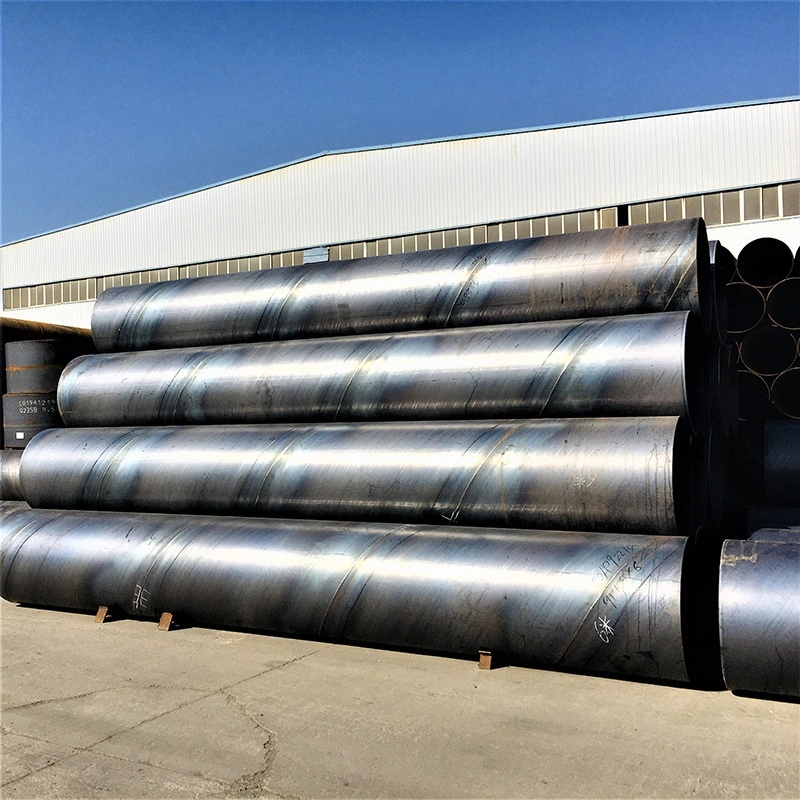 ASTM A53 API 5L Grade B Sch40 2 Inch Beveled Ends ERW Straight Seam Welded Steel Pipe