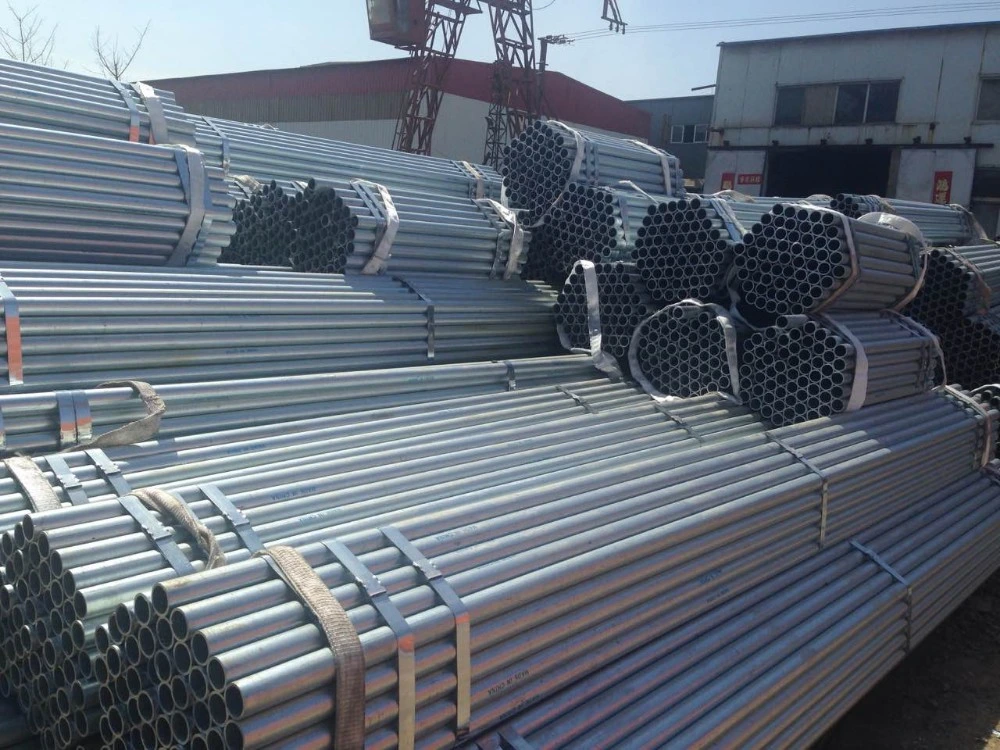 Building Material S235 Pipe BS Pipe 48.3 Carbon Steel Pipe Scaffold Tube Steel Tube ASTM Welded Pipe Galvanized Tube Gi Pipe Galvanized ERW En39 Steel Pipe