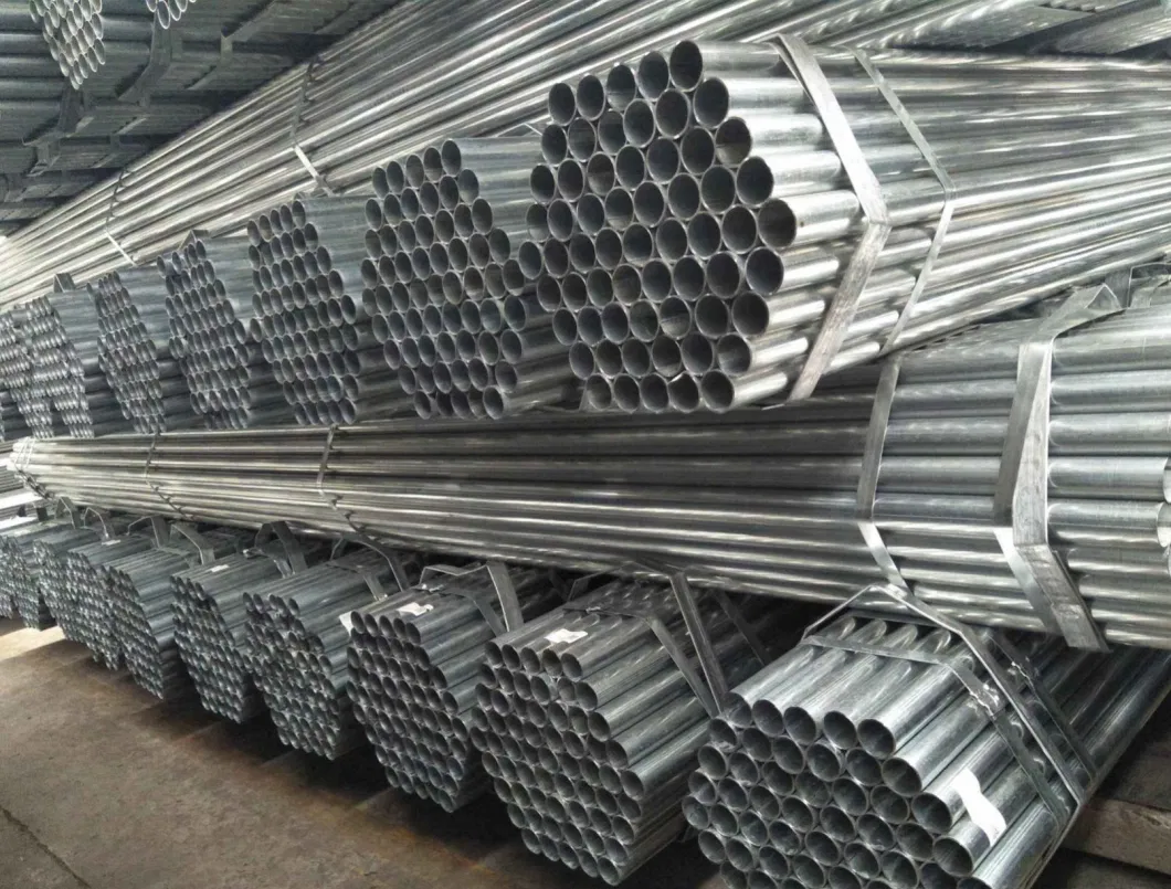 Building Material S235 Pipe BS Pipe 48.3 Carbon Steel Pipe Scaffold Tube Steel Tube ASTM Welded Pipe Galvanized Tube Gi Pipe Galvanized ERW En39 Steel Pipe