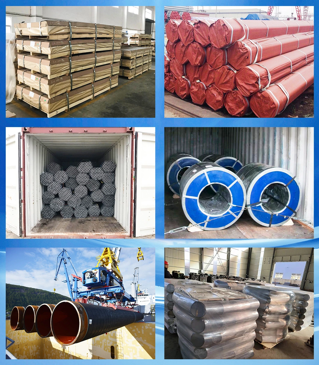 Hot Dipped Hollow Tube Pre Galvanized 6 Meter Customized Seamless / ERW / Welded Carbon Steel Square / Round Pipe for Greenhouse