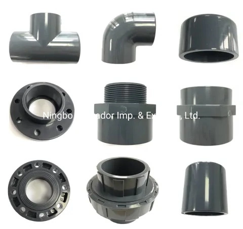 PVC Pipe Fittings 90 Degree Elbow Pn16 From Factory