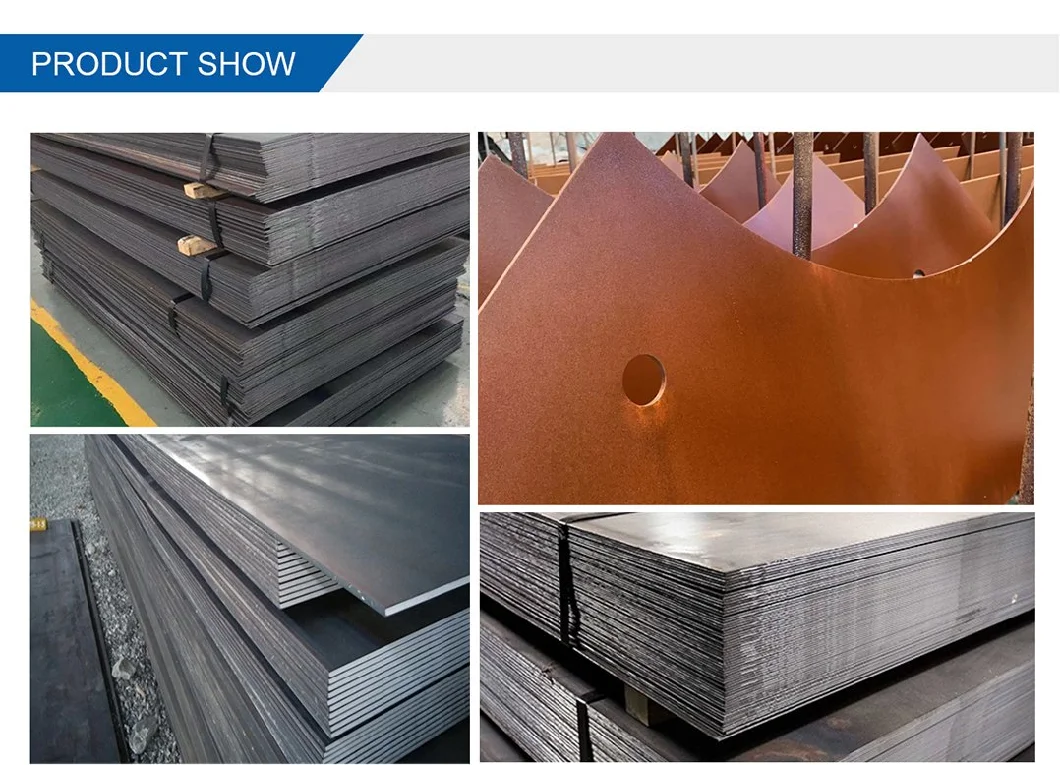 ASTM A36 Low Hr DC01 A106 S235 S275 S295 S355jr Factory Supply ASTM A36 A283 S235jr Q345 Q195 Ss400 Grade C Mild Hot Rolled Carbon Carbon Steel Sheet Plate