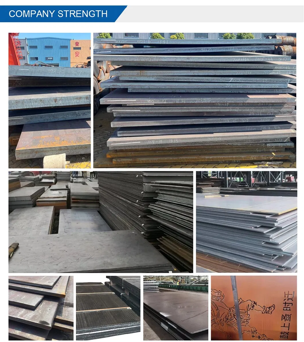 ASTM A36 Low Hr DC01 A106 S235 S275 S295 S355jr Factory Supply ASTM A36 A283 S235jr Q345 Q195 Ss400 Grade C Mild Hot Rolled Carbon Carbon Steel Sheet Plate