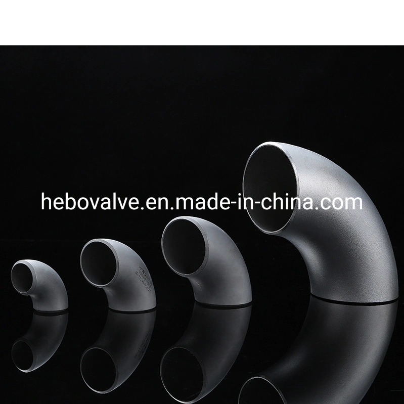 SS304/316L Seamless Stainless Steel Pipe Fitting 90deg Elbow 1.5D Long Radius Lr Bw