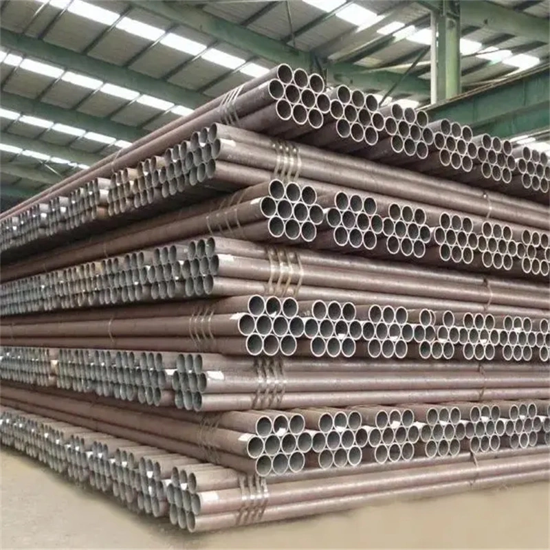 Q195, Q195b, Q235B, Q345b, ASTM A500 Welded/ Carbon /Hot Rolled/Black Iron Hollow Section Steel Round Tube/Pipe