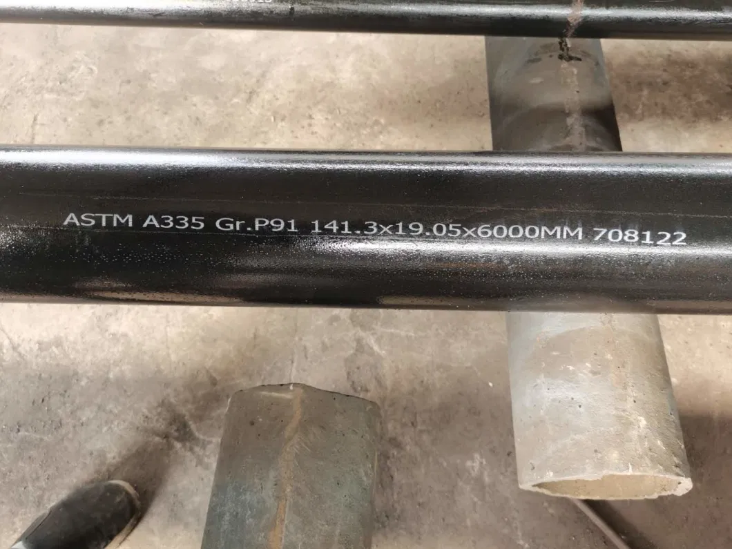 Seamless ASTM A335 Gr P9 P91 P92 Alloy Steel Pipe