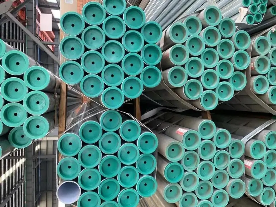 ERW Galvanized Mild Steel Pipe Construction Material Gi Pipe A106 A53 Steel HDG Pipe