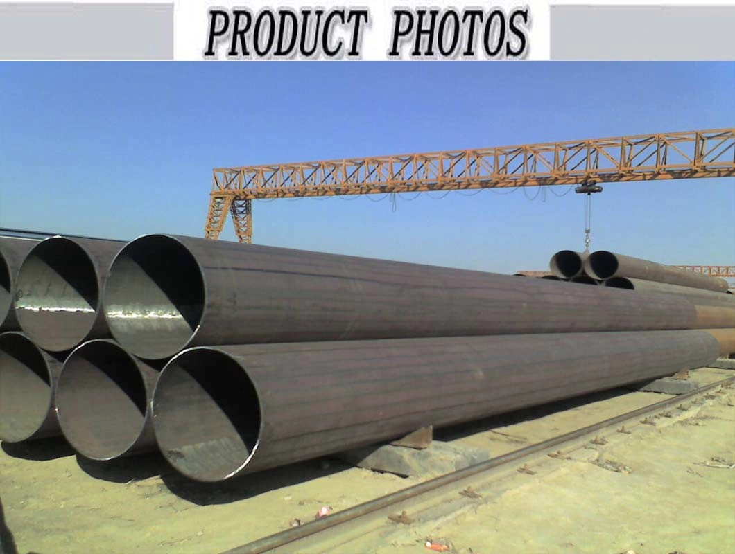 Long Length-18m Piling Project of Piling Pipes of LSAW Carbon Steel Pipe API/ ASTM A53 / ASTM A252 / As1163 / En10219 /JIS Ss440 / Skk440 with C9 Made in China