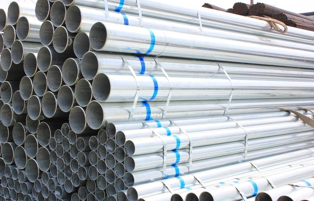 ERW/Welded/Seamless Hot Dipped/ Pre Galvanized Steel Square Rectangular Round Tube Gi Pipe for Construction