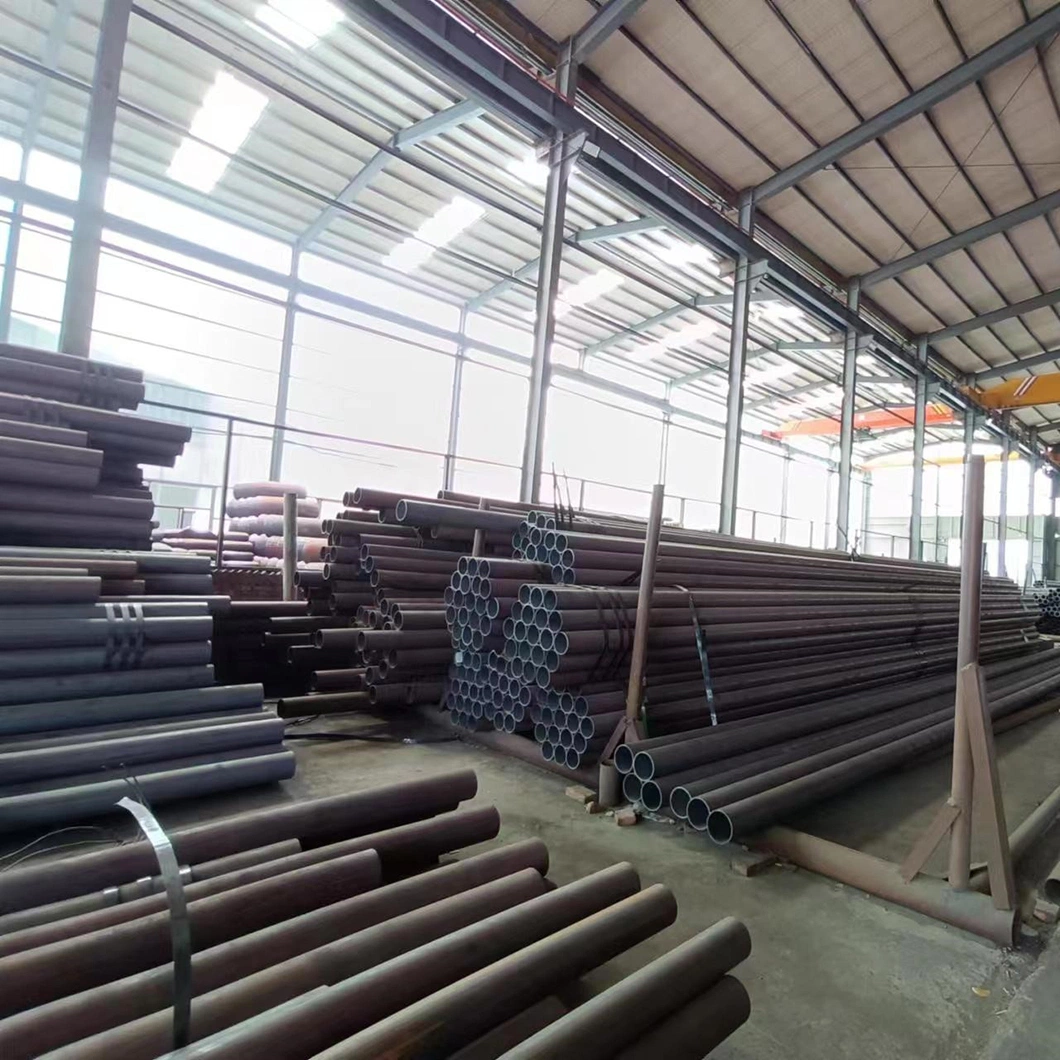 Factory ASTM A106/A53/API 5L Spiral/Weld/Seamless/Black/ERW/Round 6mm-20mm Thick Carbon Steel Pipe for Scaffolding/Greenhouse/Oil and Gas Pipeline