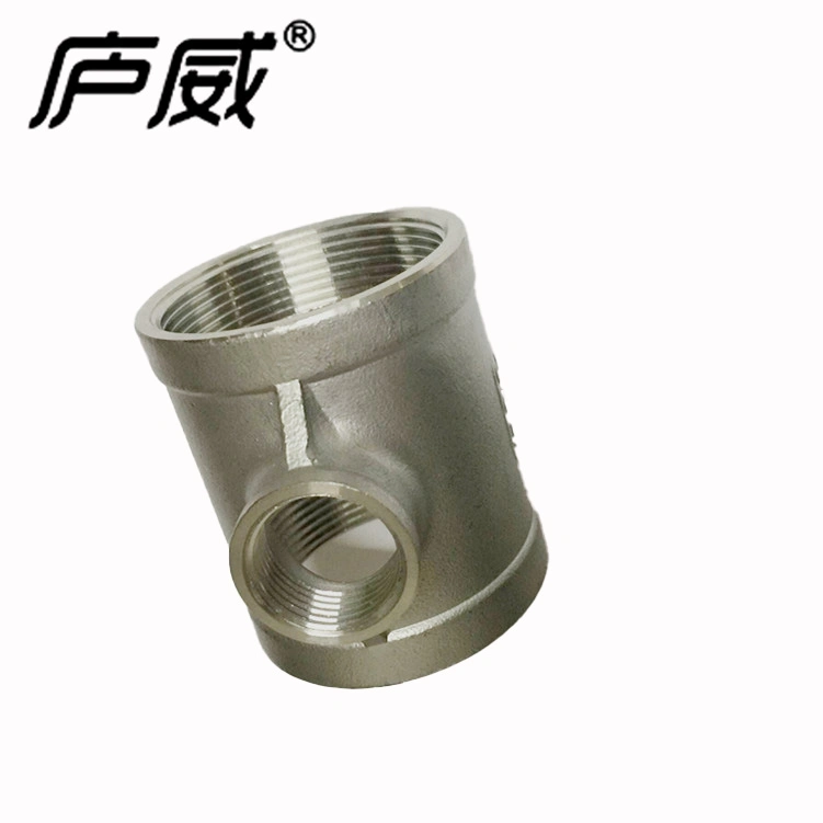 Stainless Steel Pipe Fitting 304 316L Tee Reducer